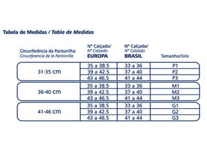 Meia Sigvaris Performance, 3/4 Panturrilha, 20-30mmHg, Média Compressão (Ponteira fechada)