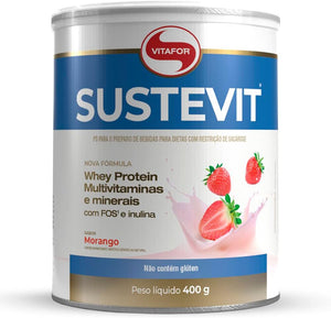 SUSTEVIT LATA 400G MORANGO