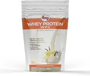 WHEY PROTEIN WPC POUCH 900G BAUNILHA