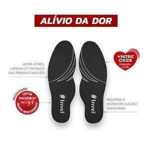 PALMILHA INVEL ACTIIVE INSOLE PREMIUM UNISEX