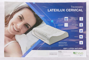 TRAVESSEIRO LATEXLUX CERVICAL ORTOPÉDICO THEVA