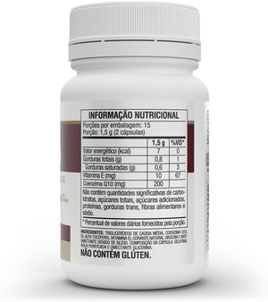 COENZIMA Q10 30 CAPSULAS 500MG (CONTEUDO)