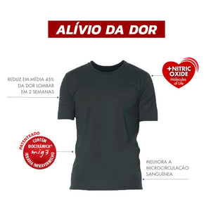 CAMISETA MASCULINA CURTA LOUNGE FLAT